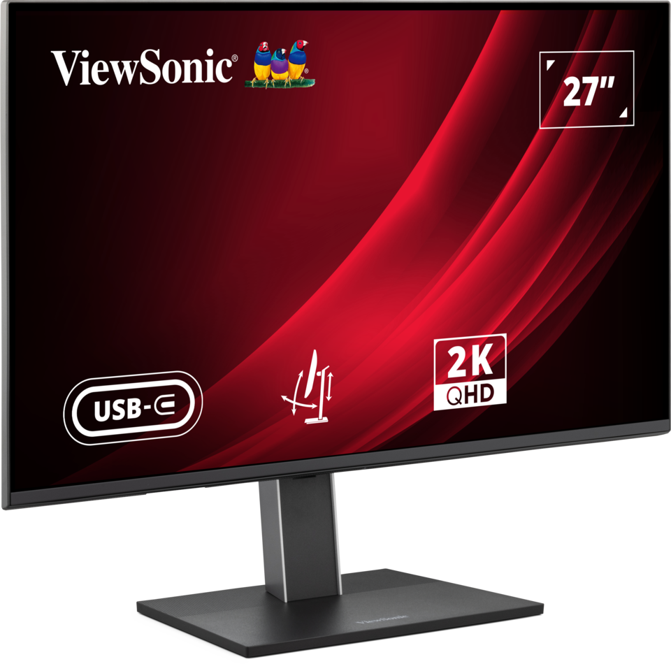 ViewSonic VG2752-2K 27” QHD 100Hz USB-C Business Monitor with